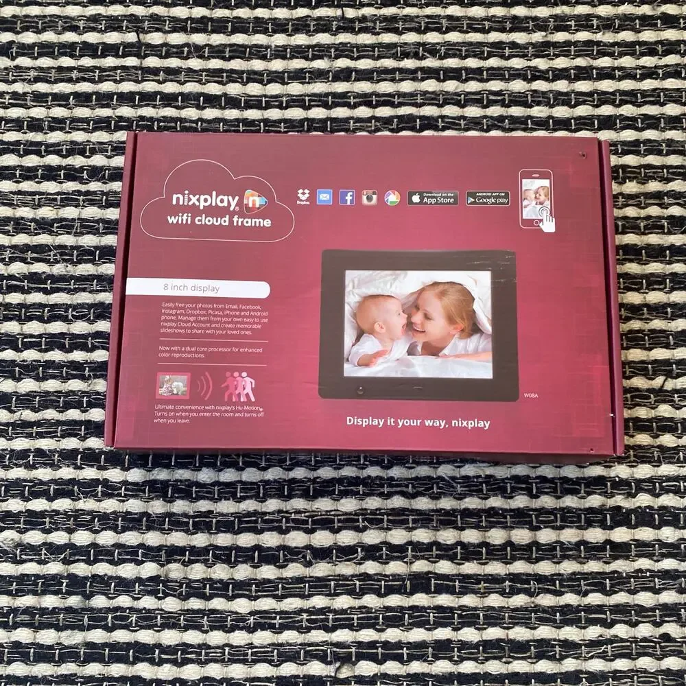 🌿Nixplay W12A 8 Inch Wifi Cloud Digital Photo Frame